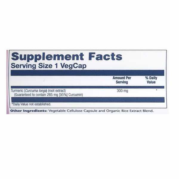Solaray, Turmeric, 600mg, 60 cps (20% de Descuento)