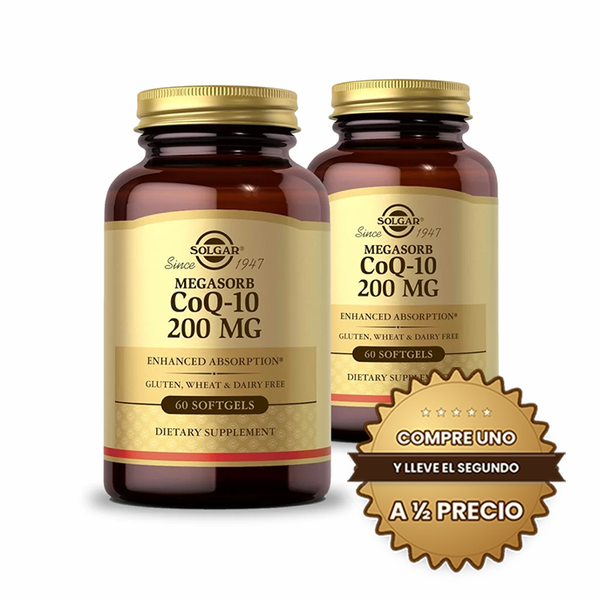 Solgar CoQ10 200mg (frasco individual)