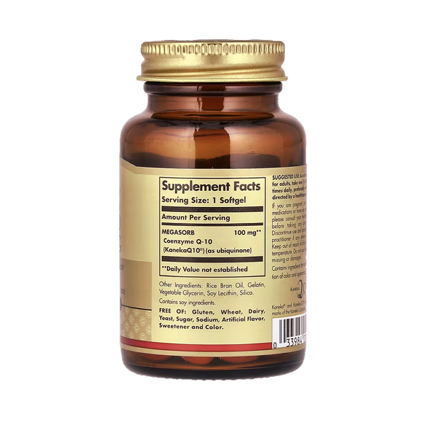 Solgar, CoQ10, 200mg, 60 cps