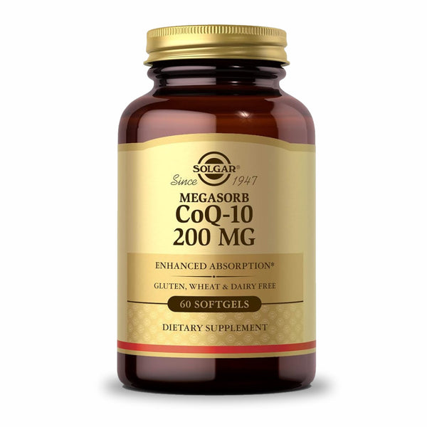 Solgar, CoQ10, 200mg, 60 cps - Compra 1 lleva el otro al 50% - 2 frascos por $71.99