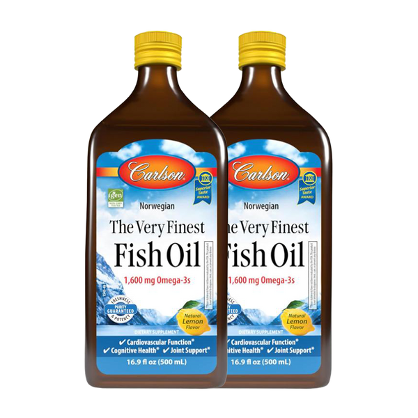 Carlson, Aceite de Pescado Noruego, Limón Natural, 16.9 fl oz. (25% de Descuento)