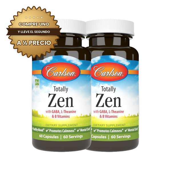 Carlson, Totally Zen, 60 cps - COMPRE UNO Y LLEVE EL SEGUNDO A ½ PRECIO