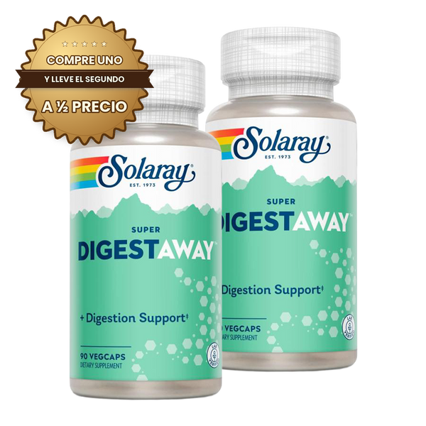 Solaray, Super Digest Away, 90 cps