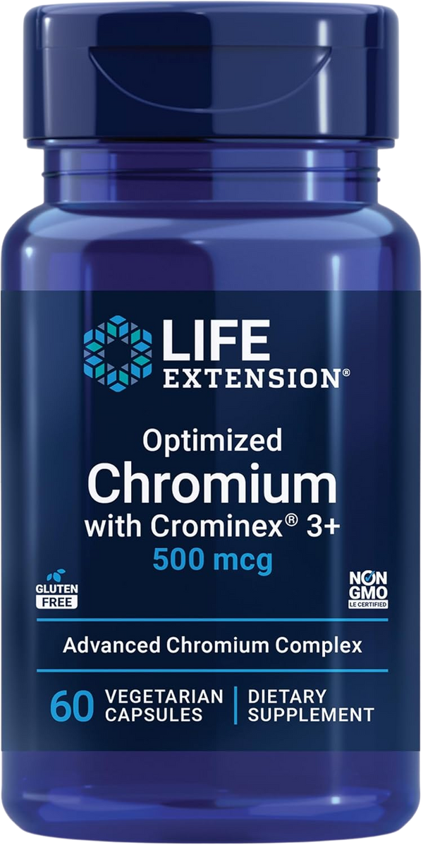 Life Extension, Optimized Chromium con Crominex 3+ (frasco individual)