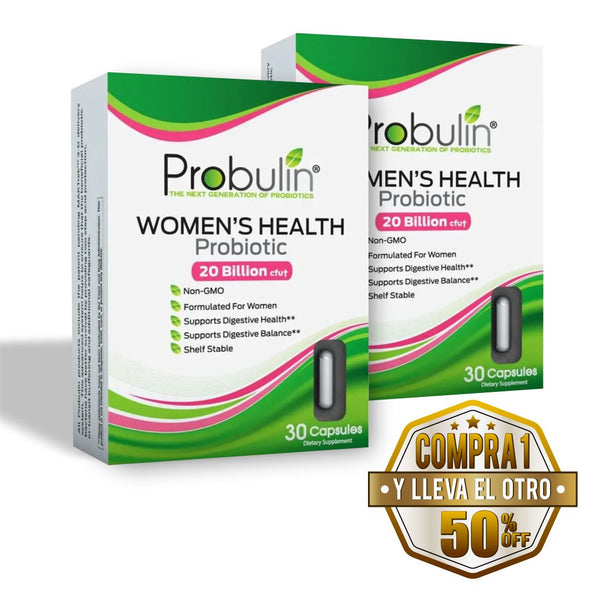 Probulin, Women’s Health, Probiotic, 30 cps - Compra 1 lleva el otro al 50%  - 2 frascos por $68.99