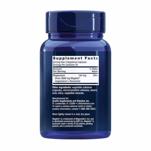 Life Extension, Neuro-Mag, Magnesium L-Threonate, 90 caps (25% de Descuento)
