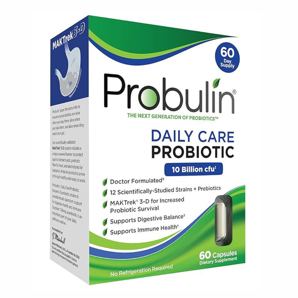 Probulin, Daily Care Probiotic, 60 cps - Compre uno y lleve otro al 50%