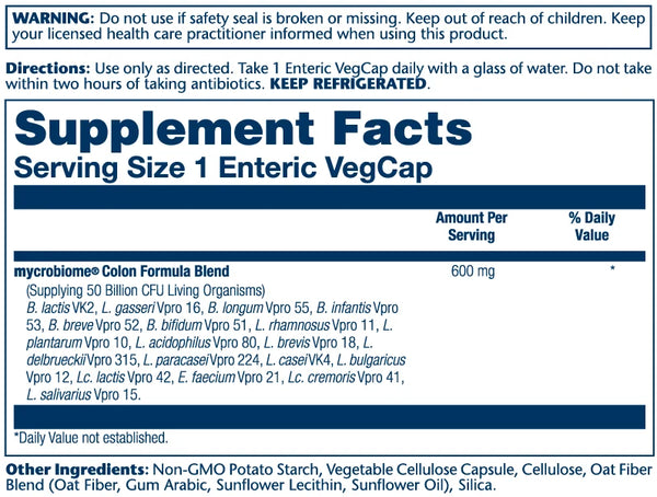 Solaray, Probiotic Colon, 30 cps
