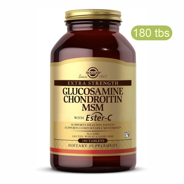 Solgar, Glucosamine Chondroitin MSM w/ C 180 - Compra 1 lleva el otro al 50%  - 2 frascos por $71.99