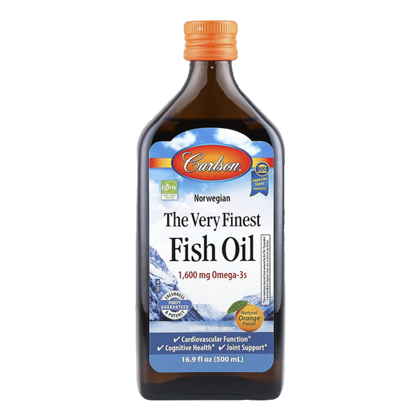 Carlson, Aceite de Pescado Noruego, Orange, 16.9 fl oz (25% de Descuento)