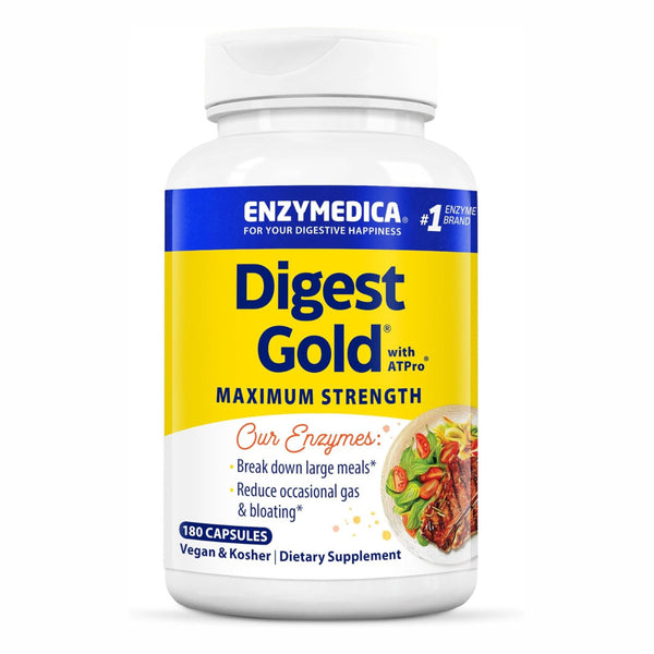 Enzymedica, Digest Gold, 180 cps (20% de Descuento)