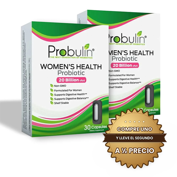 Probulin Salud de la Mujer Probiotico 30 cps - Compre uno y lleve el segundo a mitad de precio
