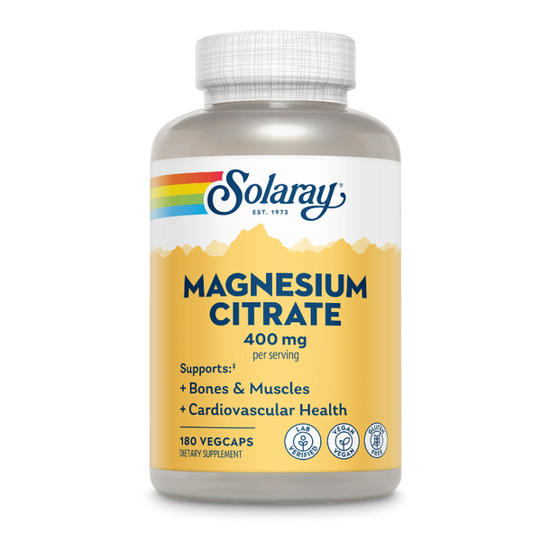 Solaray, Mag Citrate, 400mg